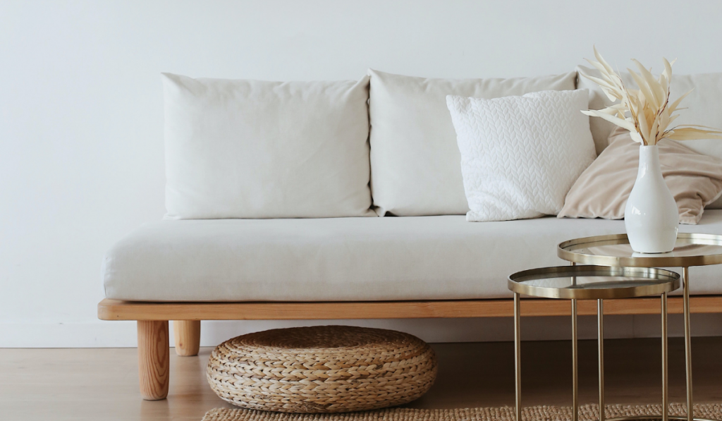 Sofá Blanco ¿Cómo combinar sofá blanco con cojines y paredes? - Mundoconfort
